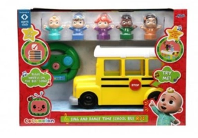 Cocomelon autobuzul scolar RC cu sunete si lumini scara 1: 18