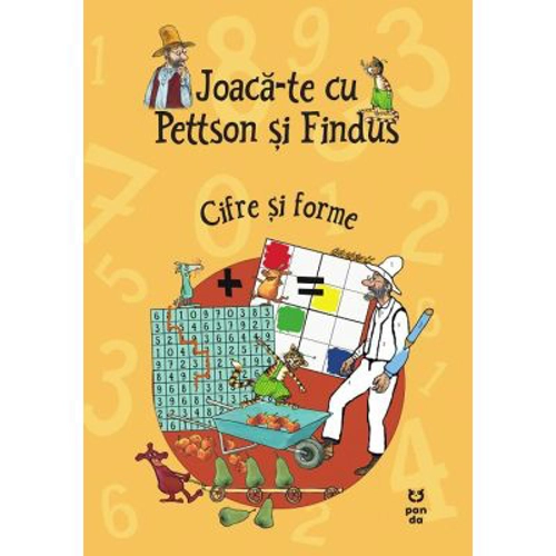 Joaca-te cu Pettson si Findus. Cifre si forme - Sven Nordqvist