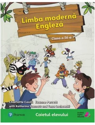 Limba moderna engleza, Clasa a 4-a, Caietul elevului - Charlotte Covill
