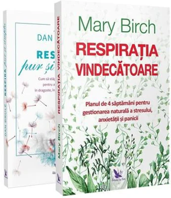 Pachet de carti Respira sanatos - Dan Brule, Mary Birch