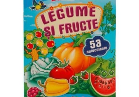 Activitati distractive. Legume si fructe. 53 autocolante