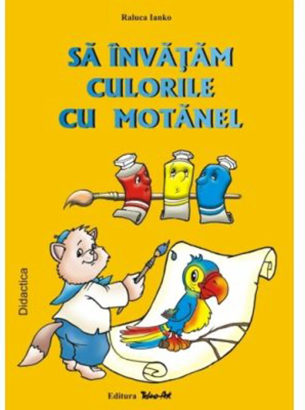 Sa invatam culorile cu motanel, 4-5 ani - Raluca Ianko
