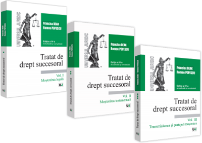 Pachet Tratat de drept succesoral. Editia a IV-a, Volumele I-III