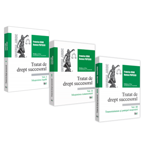 Pachet Tratat de drept succesoral. Editia a IV-a, Volumele I-III