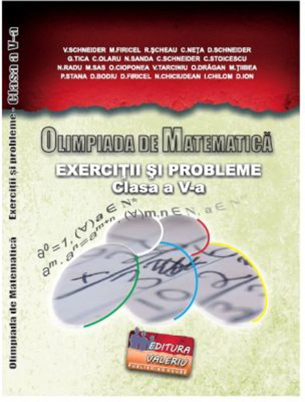 Olimpiada de matematica. Exercitii si probleme pentru clasa a 5-a - Virgiliu Schneider