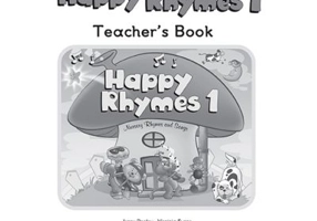 Curs limba engleza Happy Rhymes 1 Manualul profesorului - Jenny Dooley, Virginia Evans