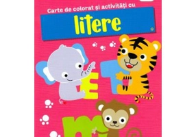 Carte de colorat si activitati cu litere