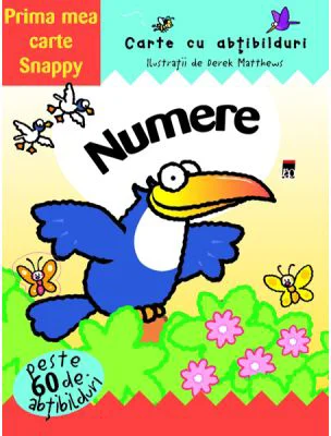 Numere. Carte cu abtibilduri. Colectia Prima mea carte Snappy. Reeditare