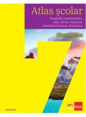 Atlas scolar. Clasa a 7-a