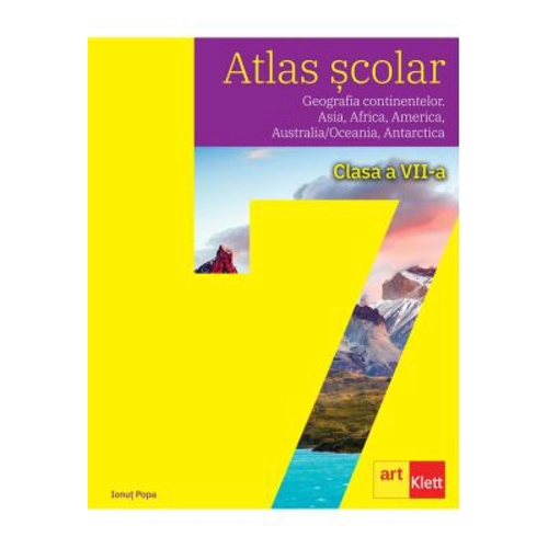 Atlas scolar. Clasa a 7-a
