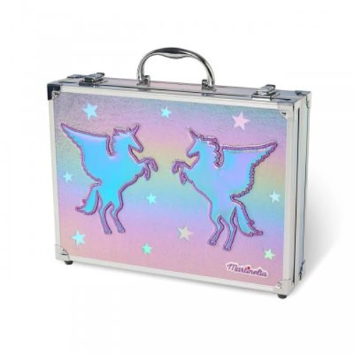 Set complet de machiaj in cutie metalica Martinelia Galaxy Dreams