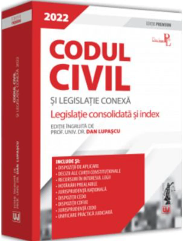 Codul civil si legislatie conexa 2022 Editie PREMIUM