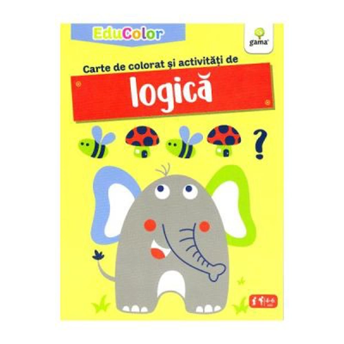 Carte de colorat si activitati de logica