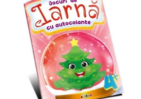 Jocuri de Iarna. Cu autocolante. 4+