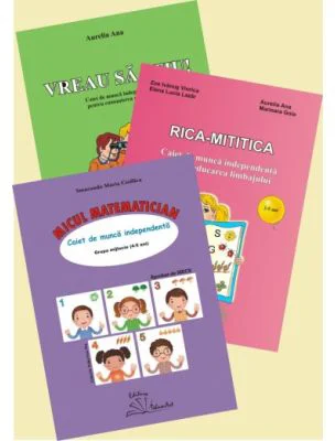 RICA MITITICA VREAU SA STIU MICUL MATEMATICIAN. Set 3 caiete