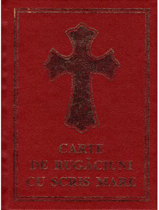 Carte de rugaciuni cu scris mare