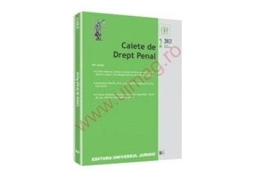 Caiete de Drept Penal nr. 2/2013