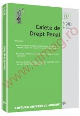 Caiete de Drept Penal nr. 2/2013