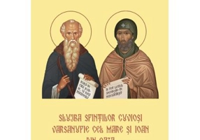 Slujba Sfintilor Cuviosi Varsanufie cel Mare si Ioan din Gaza