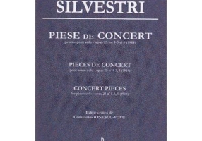 Piese de Concert pentru Pian solo opus 25, numarul 1-3 si 5 - Constantin Silvestri