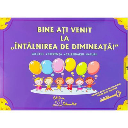 Bine ati venit la "intalnirea de dimineata" - Set planse si Jetoane