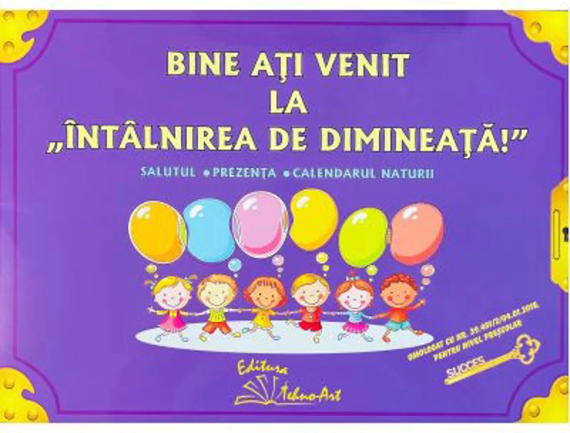 Bine ati venit la "intalnirea de dimineata" - Set planse si Jetoane