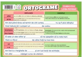 Pliant Ortograme. Clasa a 4-a, limba romana