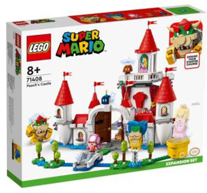 LEGO Super Mario. Set de extindere Castelul lui Peach 71408, 1216 piese
