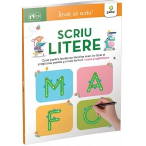 Invat sa scriu! Scriu litere 5-6 ani