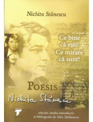 Ce bine ca esti! Ce mirare ca sunt! Poesis (Nichita Stanescu)