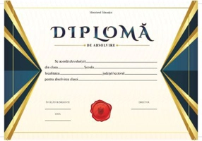 Diploma de absolvire (DZC01)
