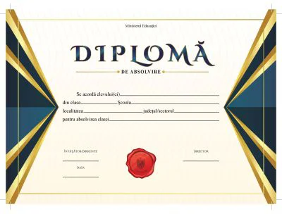 Diploma de absolvire (DZC01)