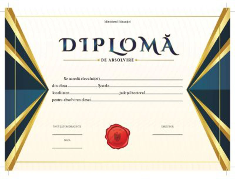 Diploma de absolvire (DZC01)