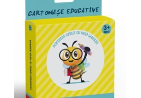 Descopera CIFRELE cu Nuta Albinuta (12 cartonase educative)