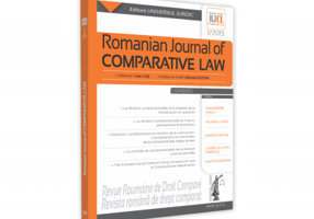 Romanian Journal of Comparative Law nr. 1/2019 - Manuel Gutan