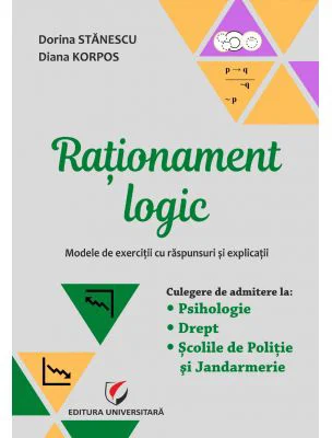 Rationament logic. Modele de exercitii cu raspunsuri si explicatii