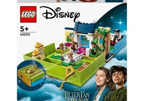 LEGO Disney, Aventura din cartea de povesti a lui Peter Pan si a lui Wendy 43220, 111 piese