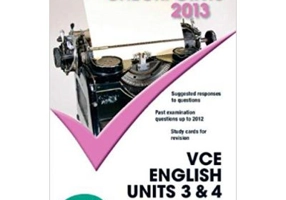 Cambridge Checkpoints VCE English Units 3 and 4 2013 - Andrea Hayes