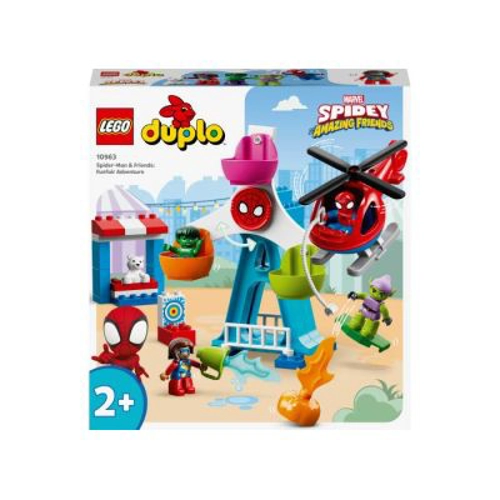 LEGO DUPLO. Spiderman Aventura in Parcul de Distractii 10963, 41 piese