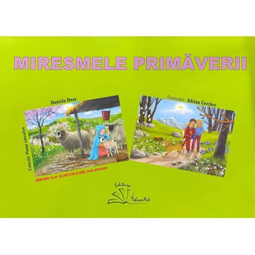 Miresmele primaverii. Set de 10 planse educative