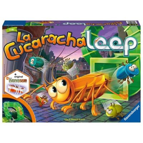 Joc de societate pentru copii de la 6 ani, multilingv inclusiv RO, La Cucaracha Loop, Ravensburger
