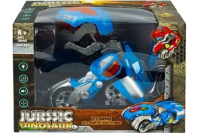 Masina transformabila-dinozaur, cu baterii