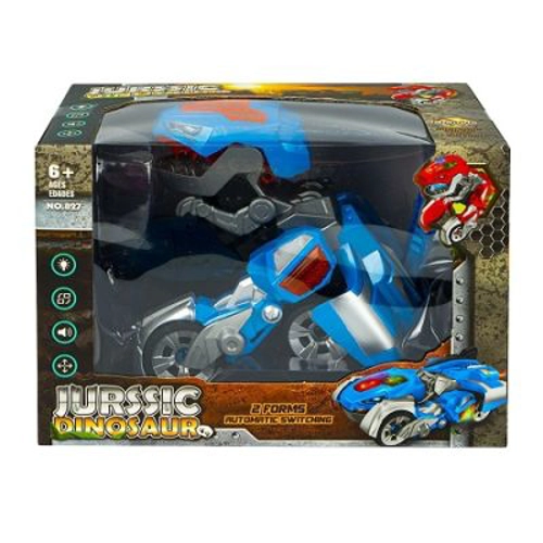Masina transformabila-dinozaur, cu baterii