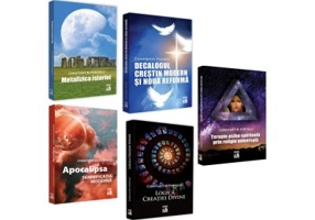 Pachet Spiritualitate: Terapie psiho-spirituala prin religie universala, Logica Creatiei Divine, Apocalipsa. Semnificatia moderna, Metafizica istoriei
