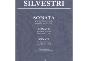 Sonata pentru flaut si pian - Constantin Silvestri