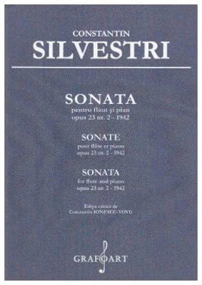 Sonata pentru flaut si pian - Constantin Silvestri