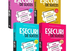 Pachet Esecuri de succes ale antreprenorilor romani. Volumul I, II, III si IV
