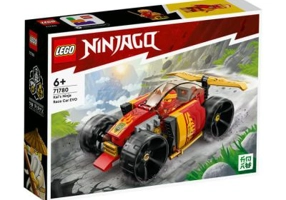 LEGO Ninjago. Masina de curse EVO ninja a lui Kai 71780, 94 piese