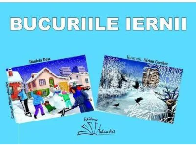 Bucuriile iernii. Set de 8 planse educative - Daniela Dosa, Adrian Cerchez
