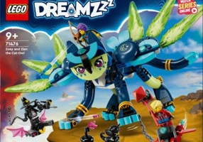 LEGO DREAMZzz. Zoey si pisica-bufnita Zian 71476, 437 piese